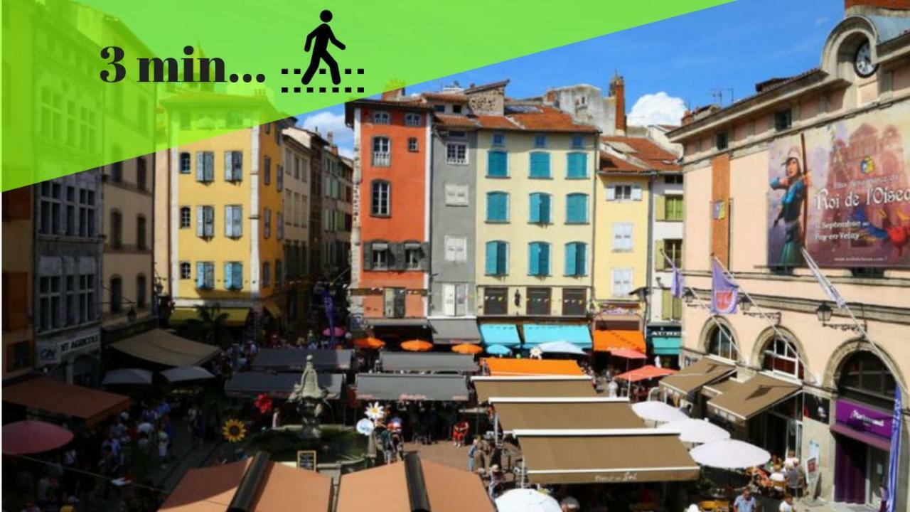Les Nuits D'Anis - Appartements Hypercentre Le Puy-en-Velay Eksteriør bilde
